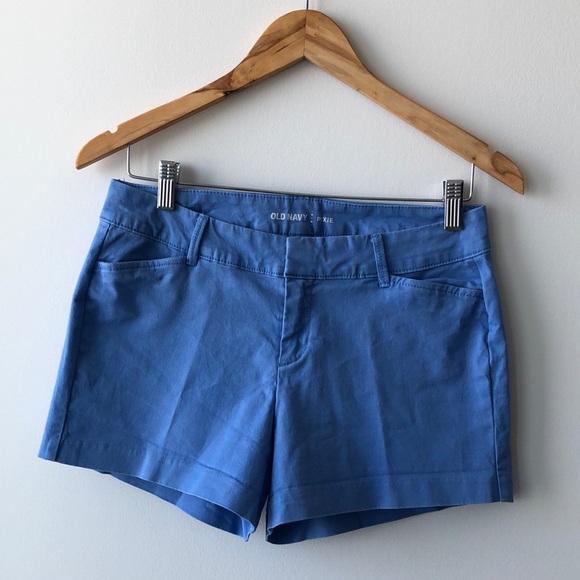 Old Navy Pants - Old Navy Blueberry Cargo Mid Rise Shorts